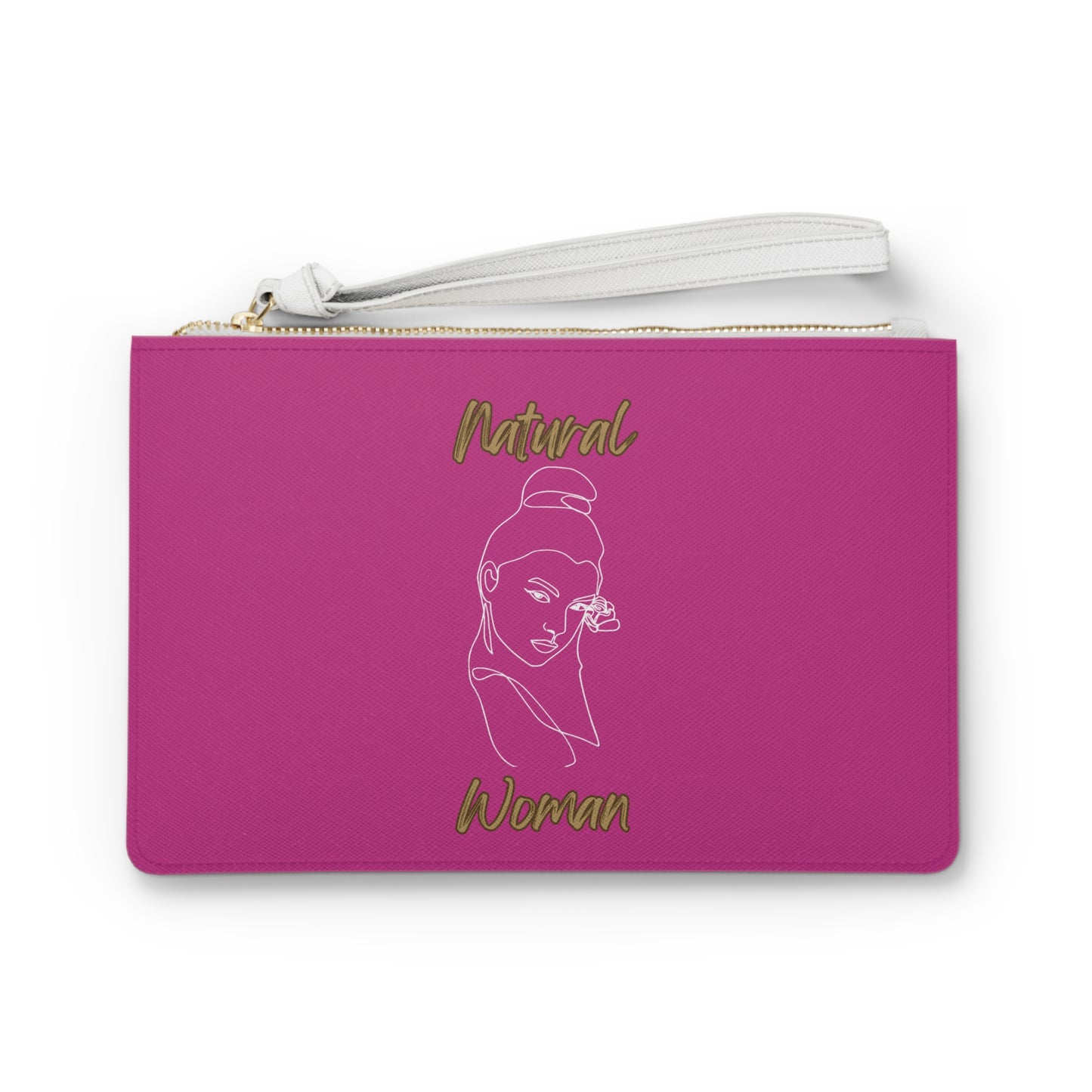 Natural Woman Sassy Bun (WL) Clutch Bag PINK