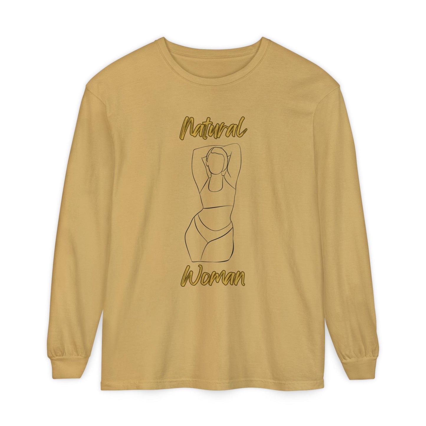 Natural Woman I Love Me (BL) Long Sleeve T-Shirt