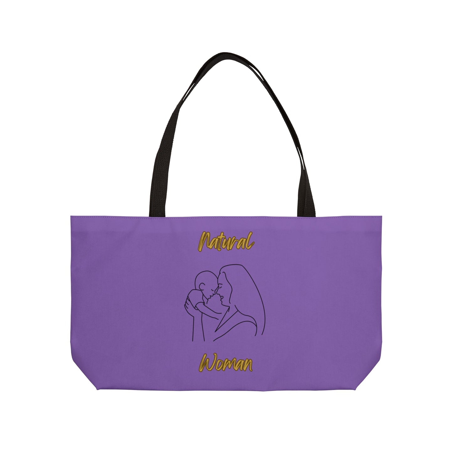 Natural Woman Joy (BL) Weekender Tote Bag LIGHT PURPLE