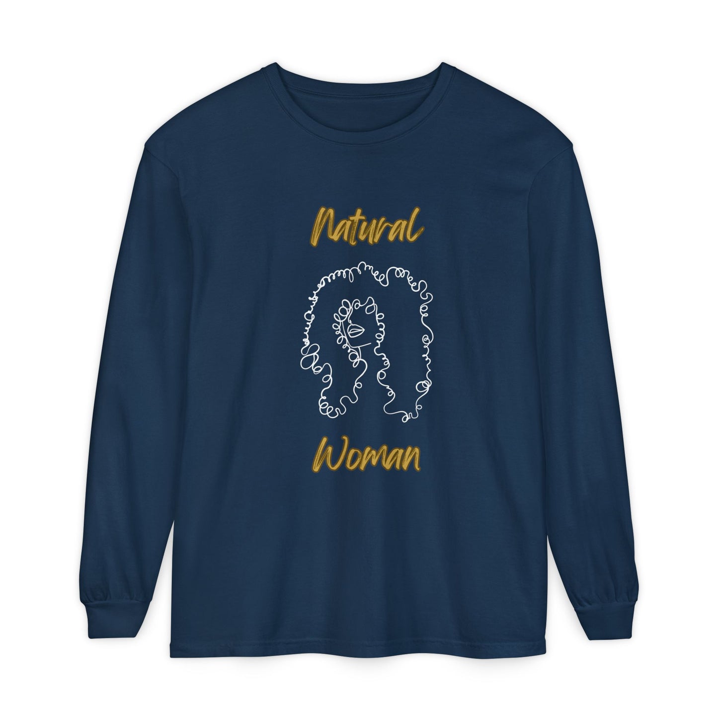 Natural Woman Spiral Flow (WL) Long Sleeve T-Shirt