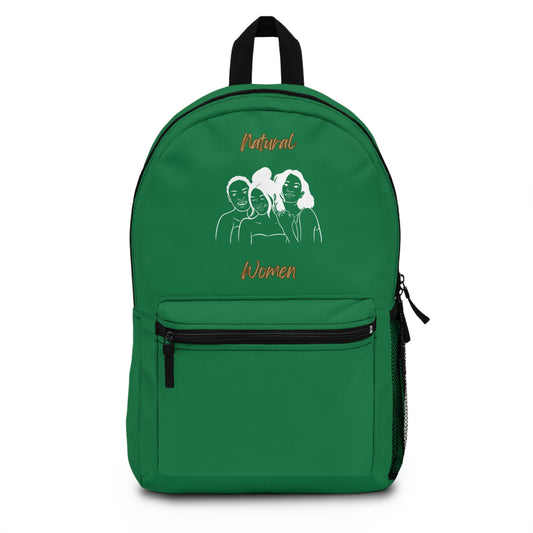 Natural Women Laughing Friends (WL) Backpack DARK GREEN