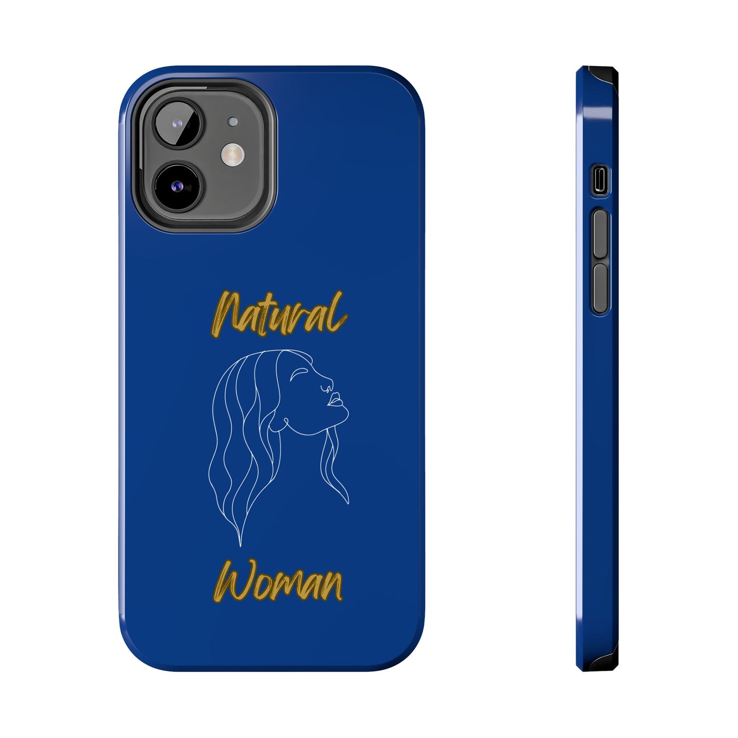 Natural Woman Breeze On Face (WL)Tough Phone Cases DARK BLUE