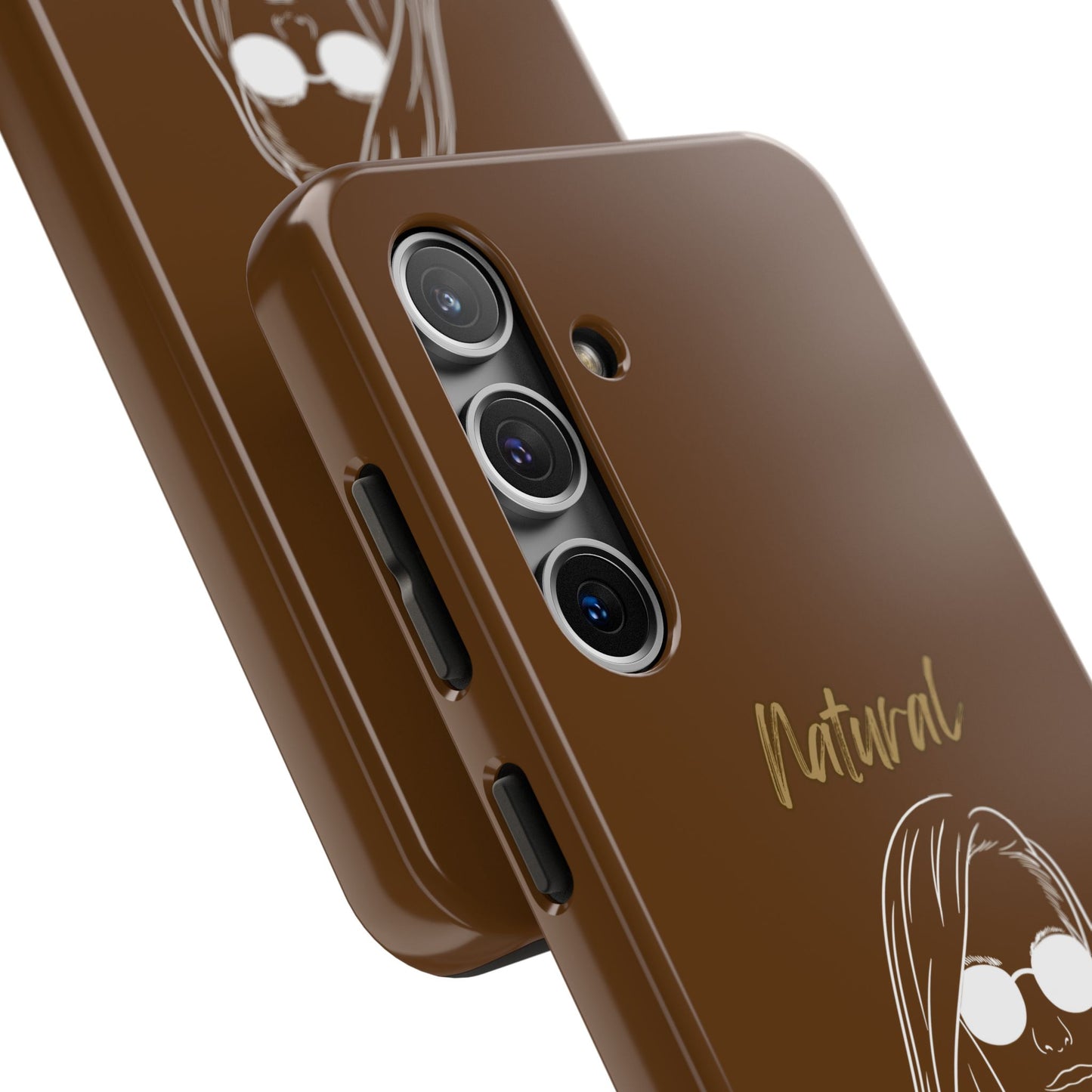 Natural Woman Shades (WL)Tough Phone Cases BROWN