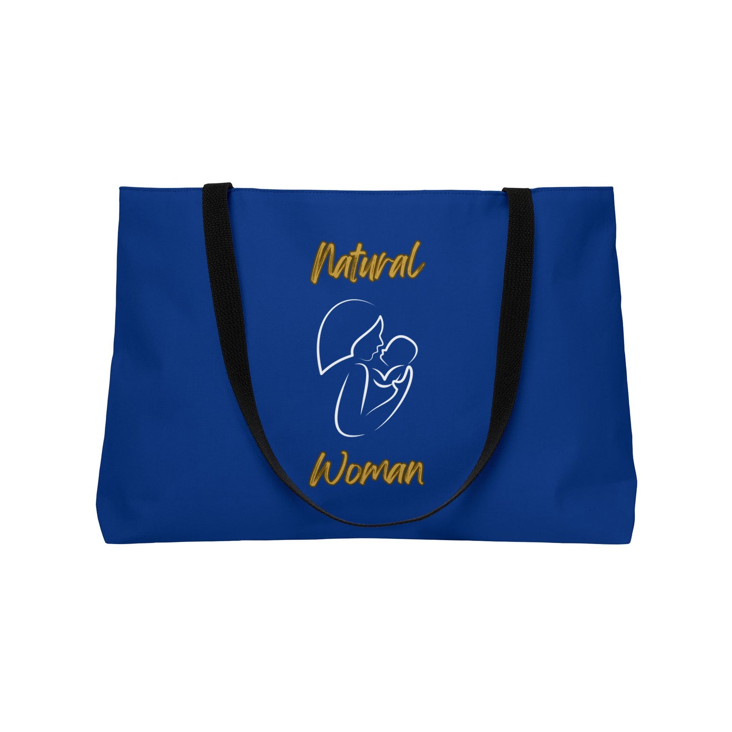 Natural Woman Long Awaited (WL) Weekender Tote Bag DARK BLUE