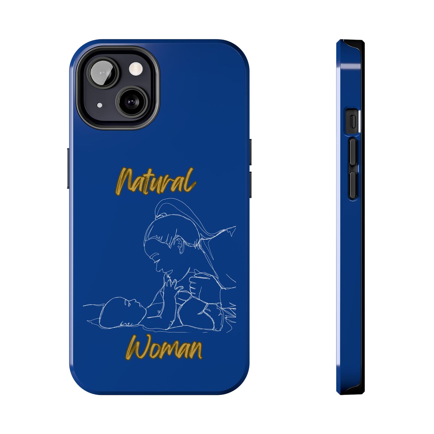 Natural Woman New Life (WL)Tough Phone Cases DARK BLUE