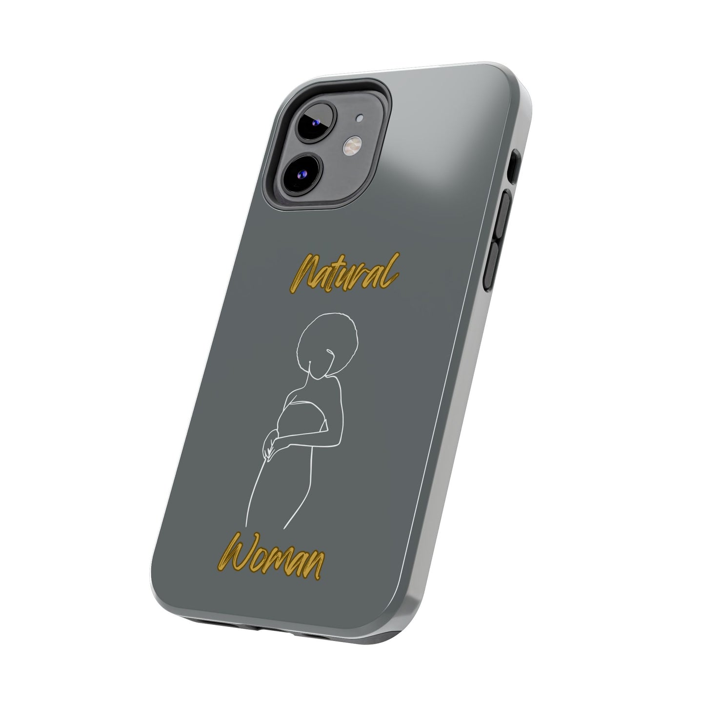 Natural Woman Sho Nuff (WL)Tough Phone Cases DARK GREY