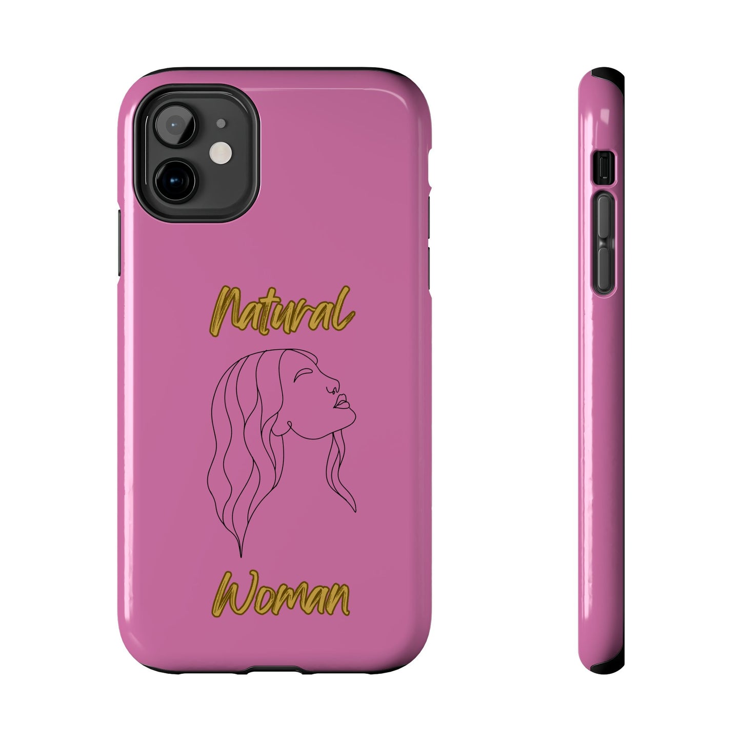 Natural Woman Breeze On Face (BL)Tough Phone Cases LIGHT PINK