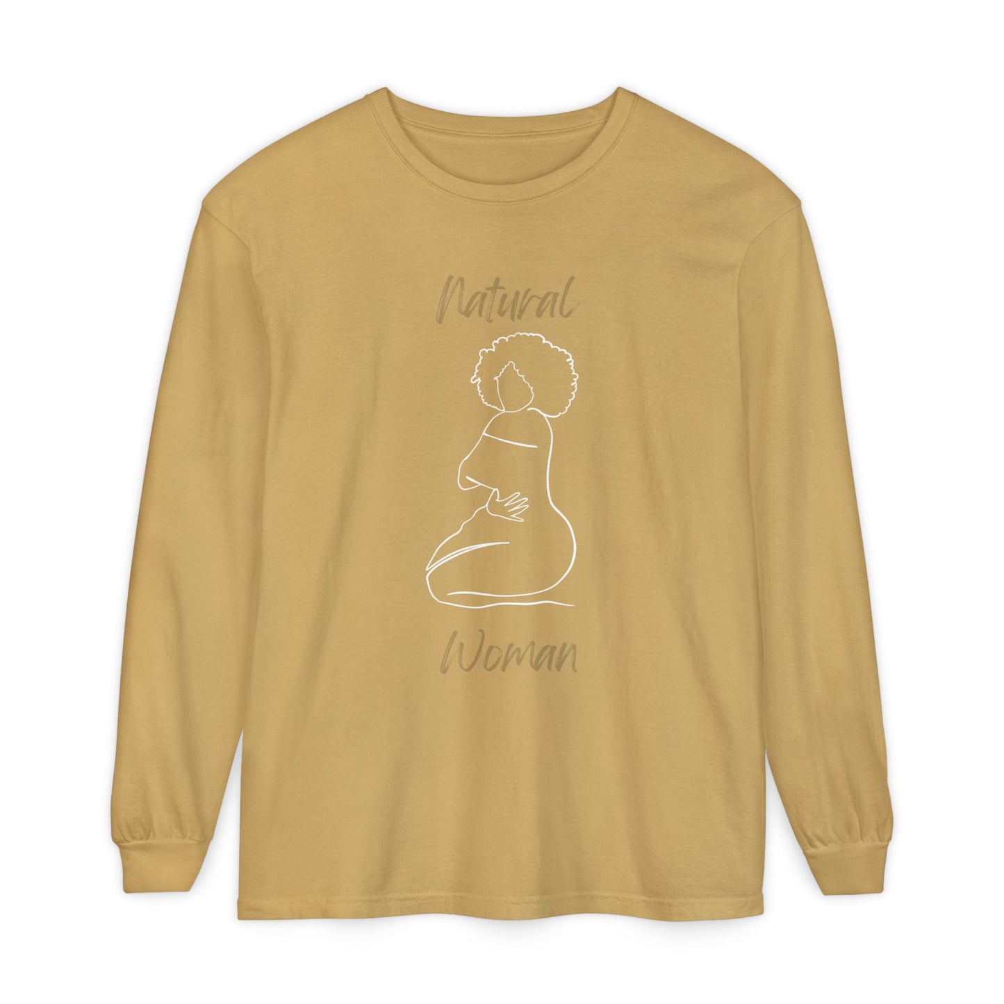 Natural Woman Hug (WL) Long Sleeve T-Shirt