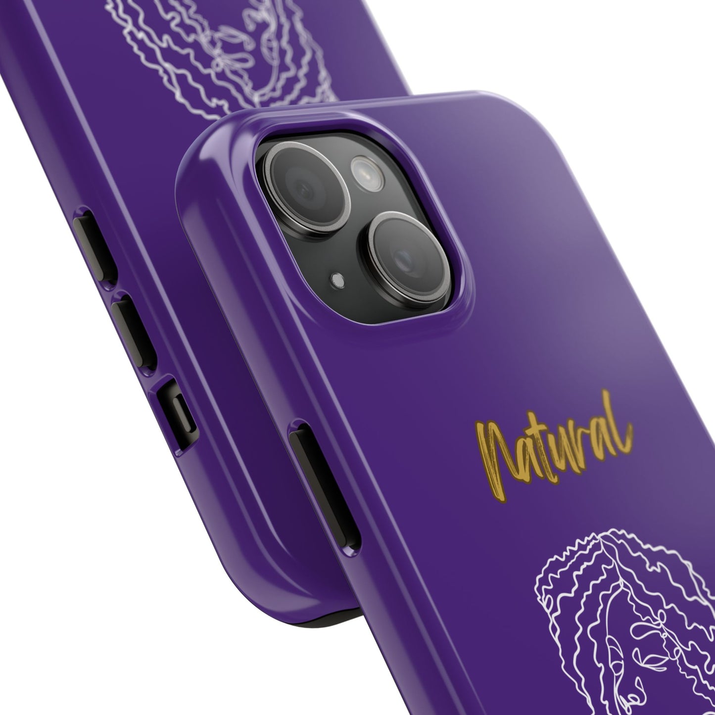 Natural Woman Naturally Me (WL)Tough Phone Cases PURPLE