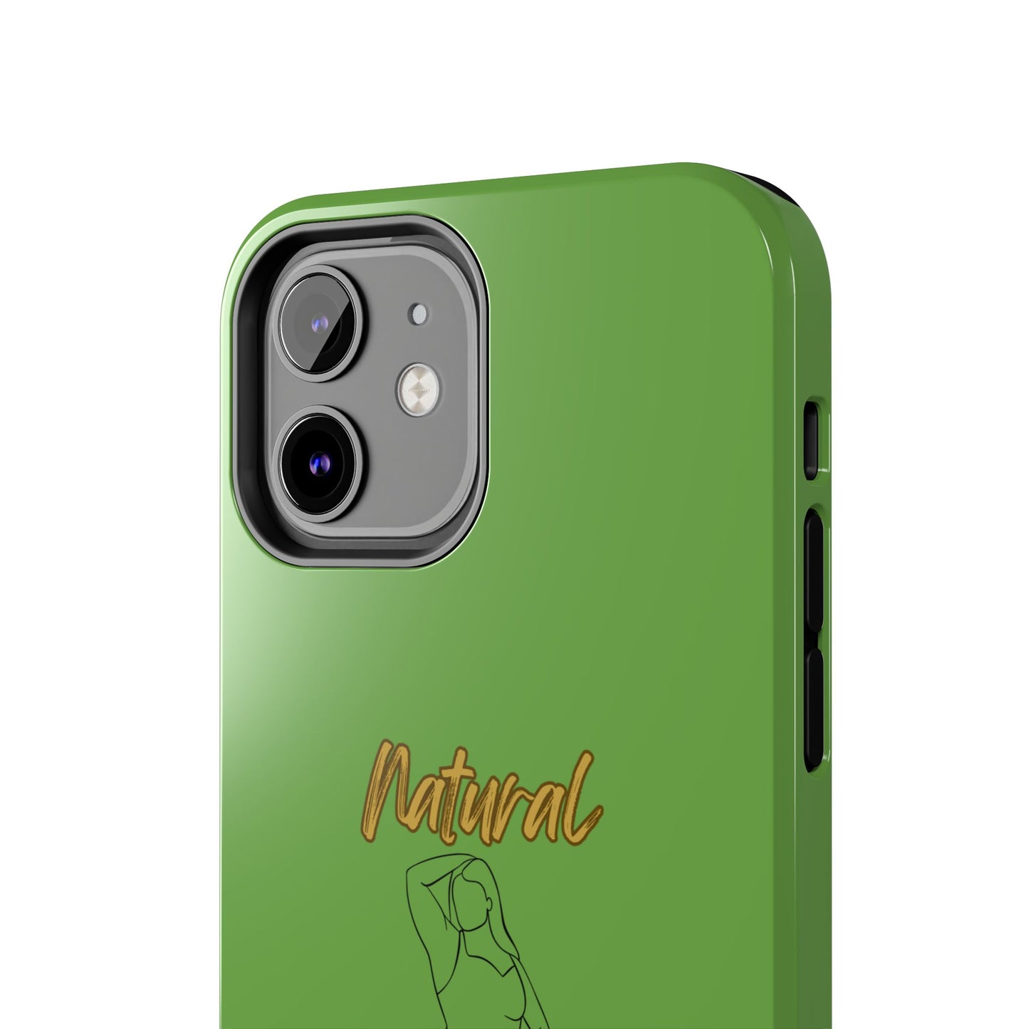 Natural Woman Looking Good (BL)Tough Phone Cases GREEN