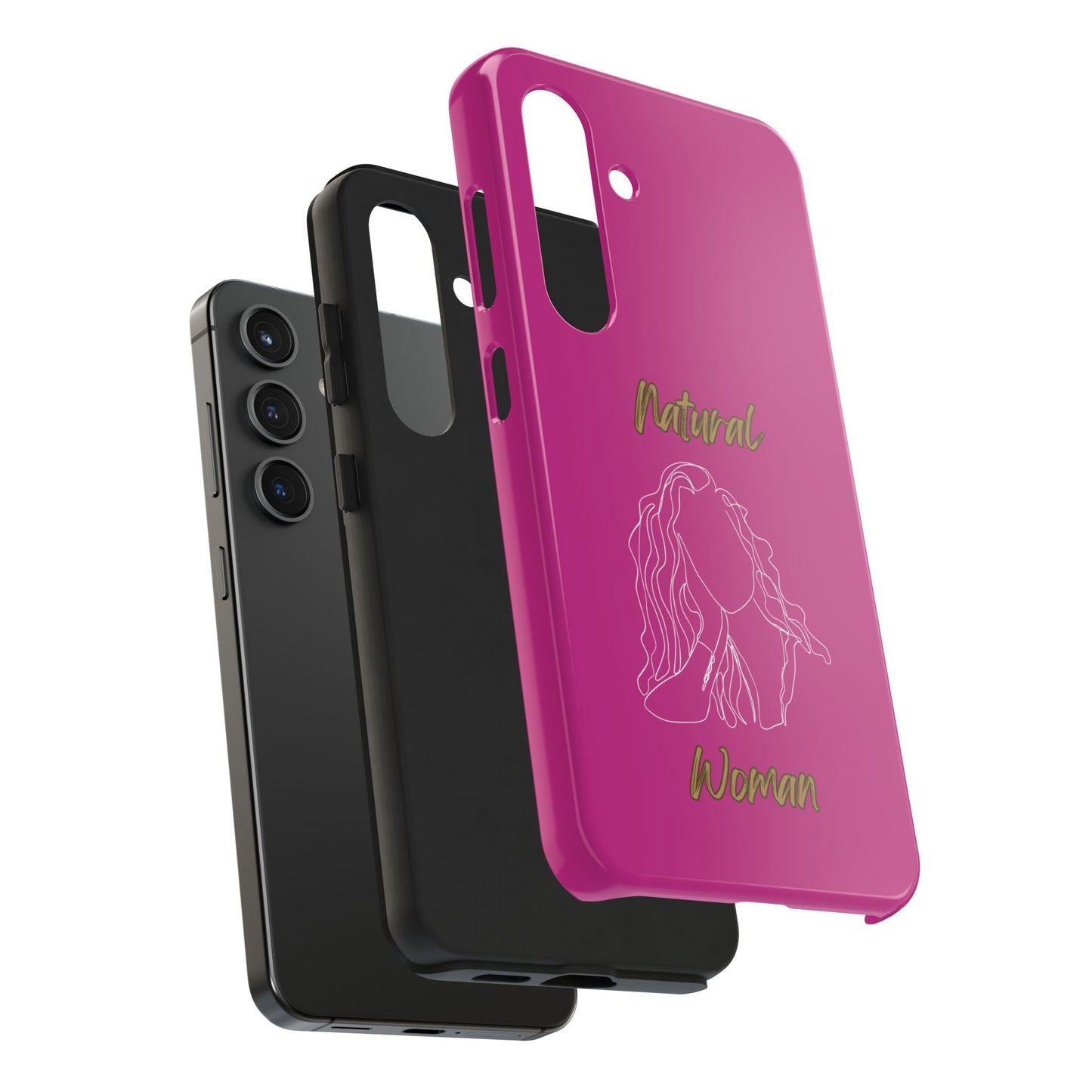 Natural Woman Relaxed (WL) Tough Phone Cases PINK