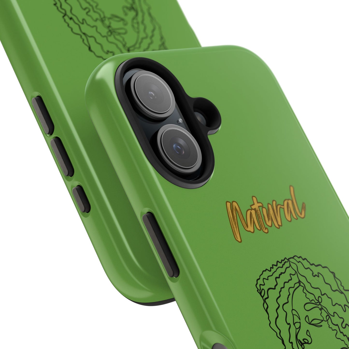 Natural Woman Naturally Me (BL)Tough Phone Cases GREEN