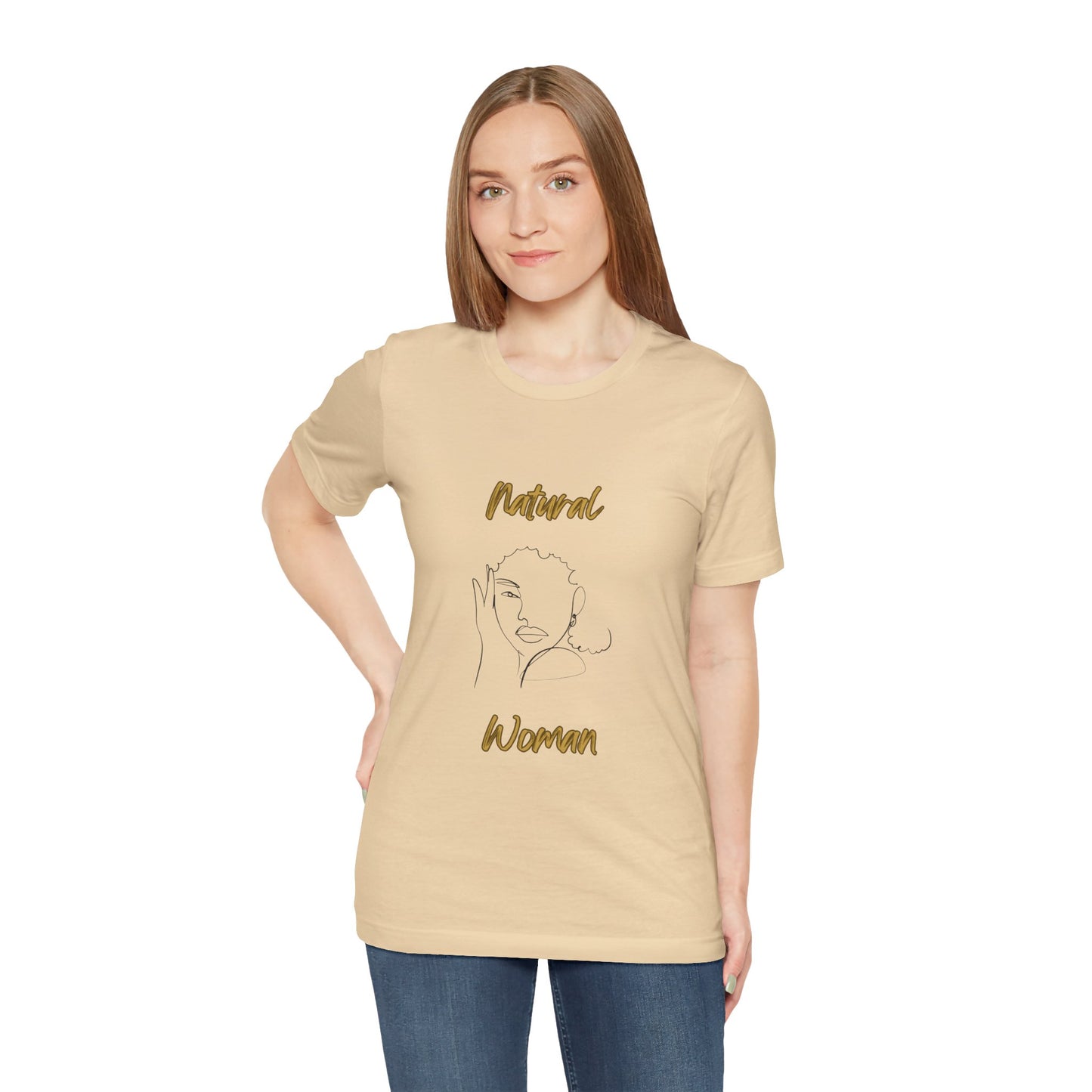 Natural Woman Let's Be Friends (BL) Short Sleeve T-Shirt