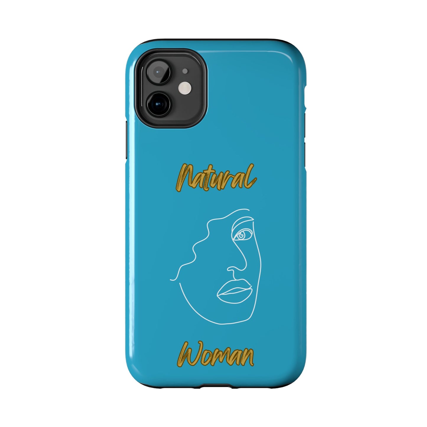 Natural Woman Peekaboo (WL)Tough Phone Cases TURQUOISE