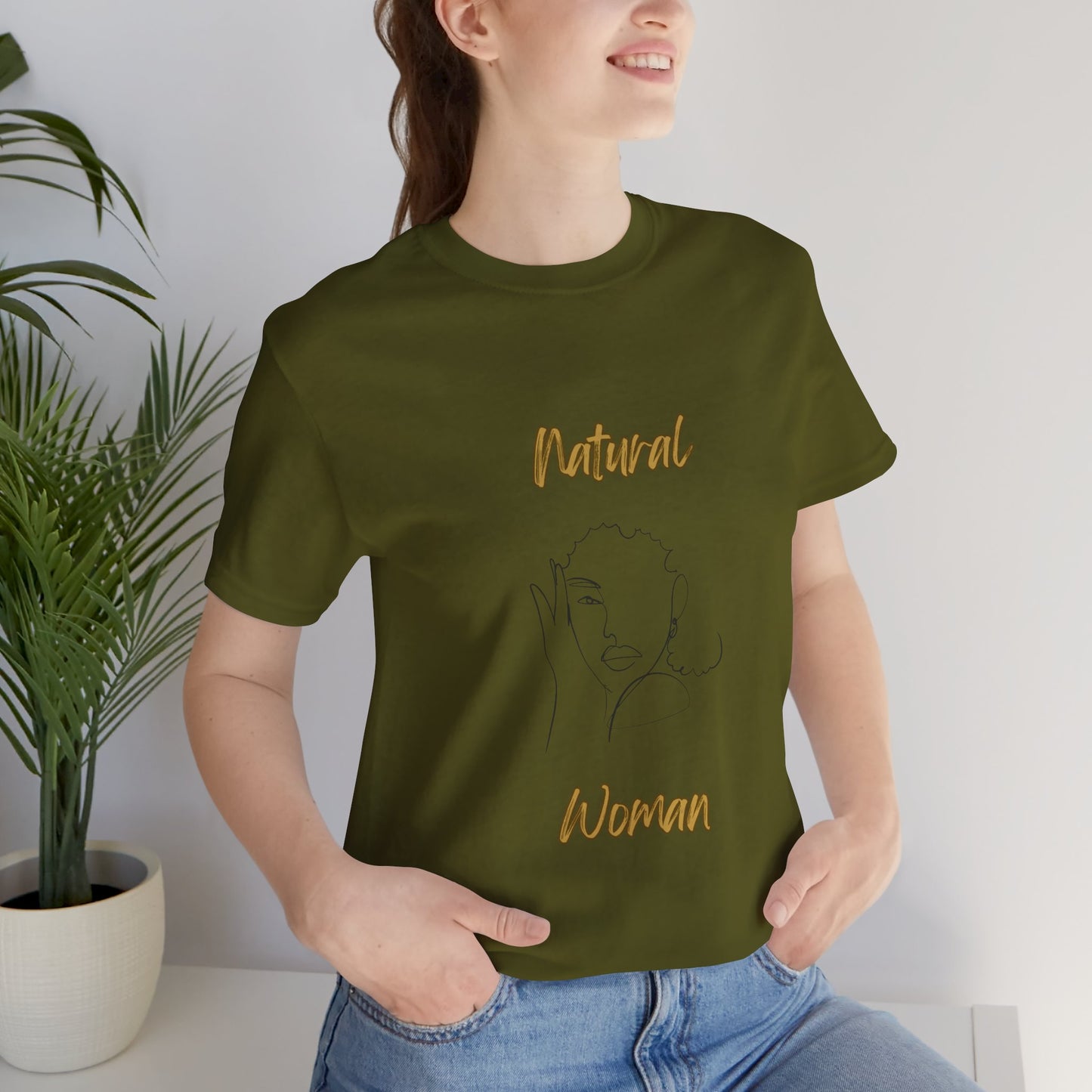 Natural Woman Let's Be Friends (BL) Short Sleeve T-Shirt