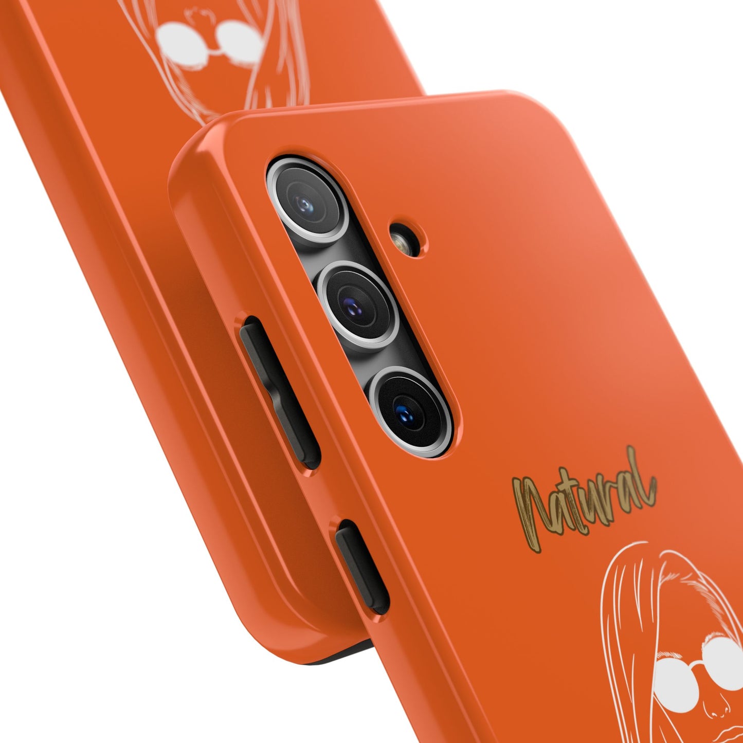 Natural Woman Shades (WL)Tough Phone Cases ORANGE