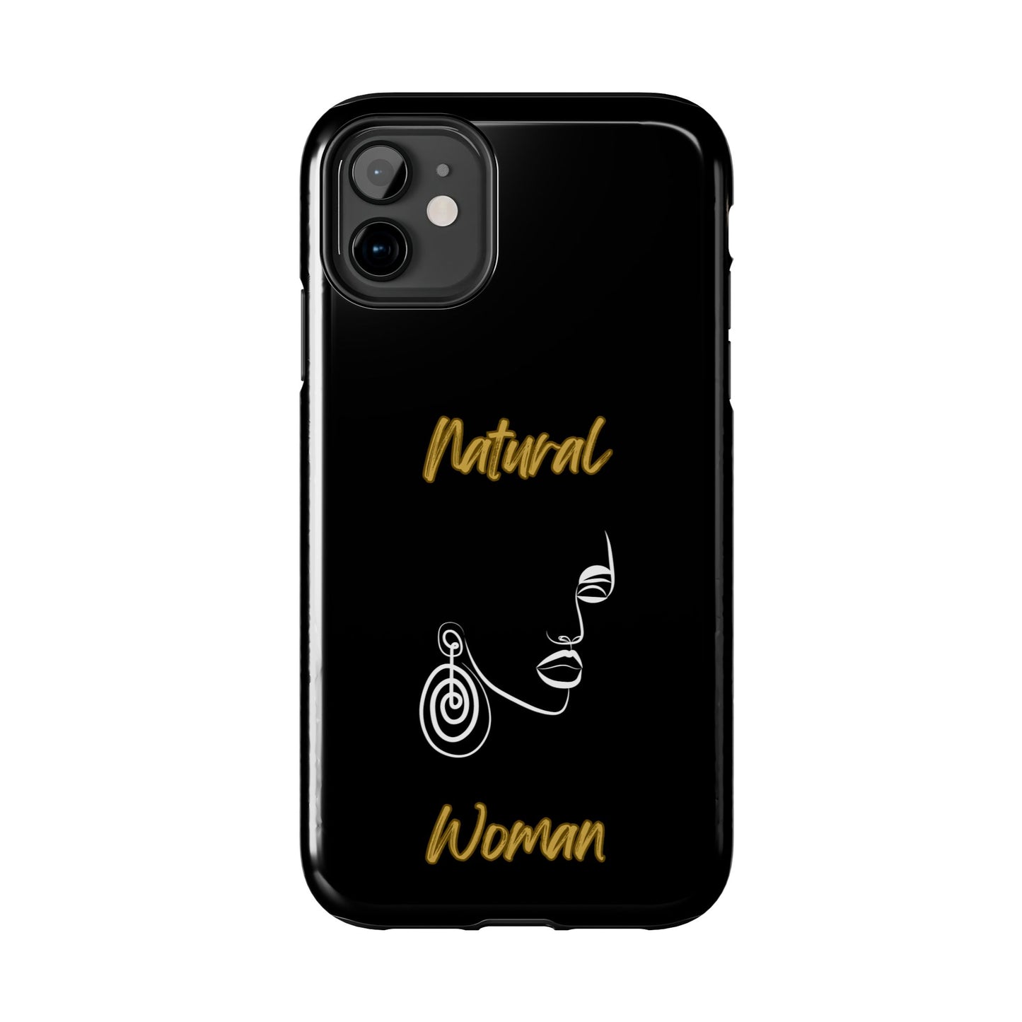 Natural Woman Music In My Soul (WL)Tough Phone Cases BLACK