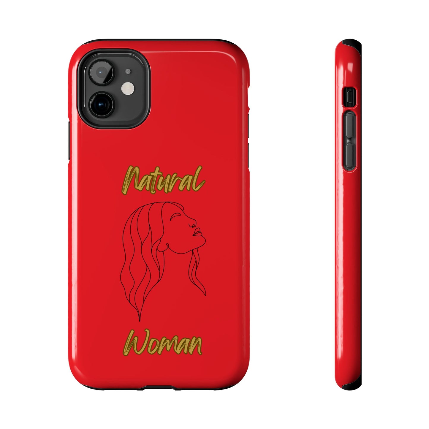 Natural Woman Breeze On Face (BL)Tough Phone Cases RED
