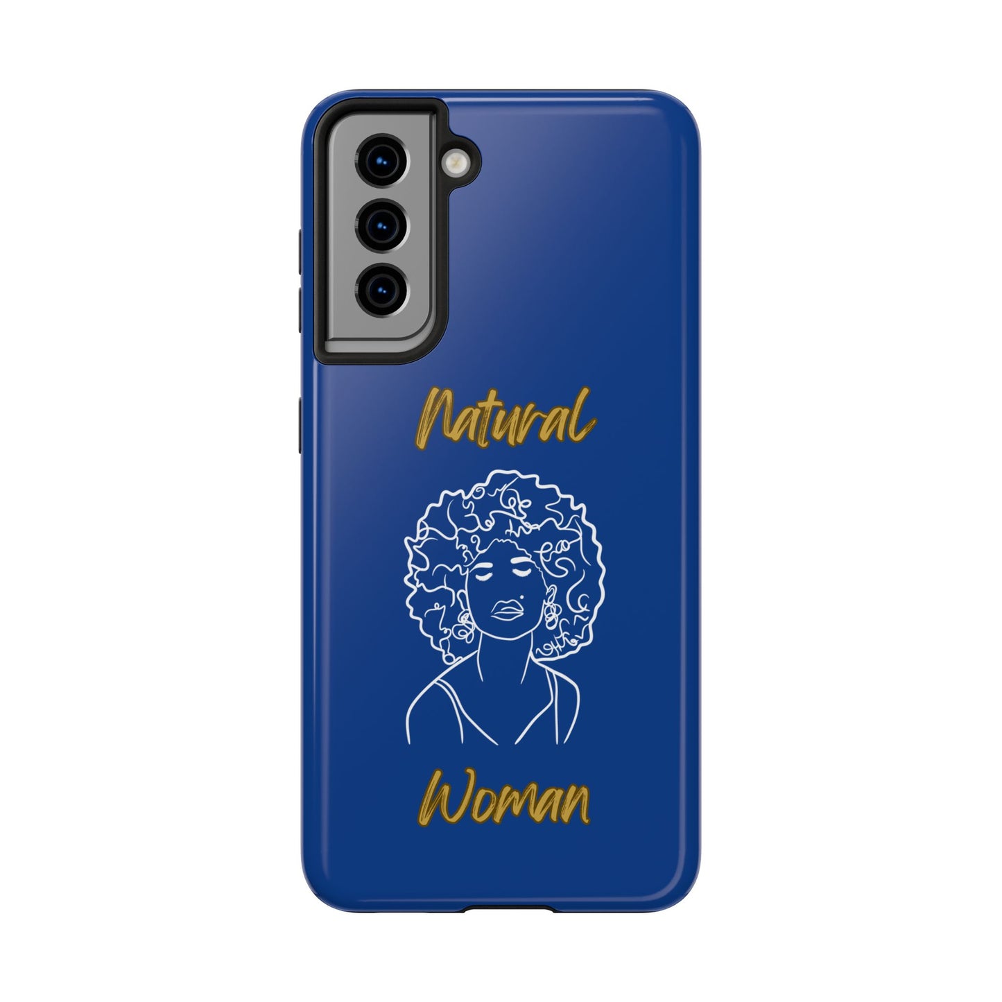 Natural Woman All About Me (WL)Tough Phone Cases DARK BLUE