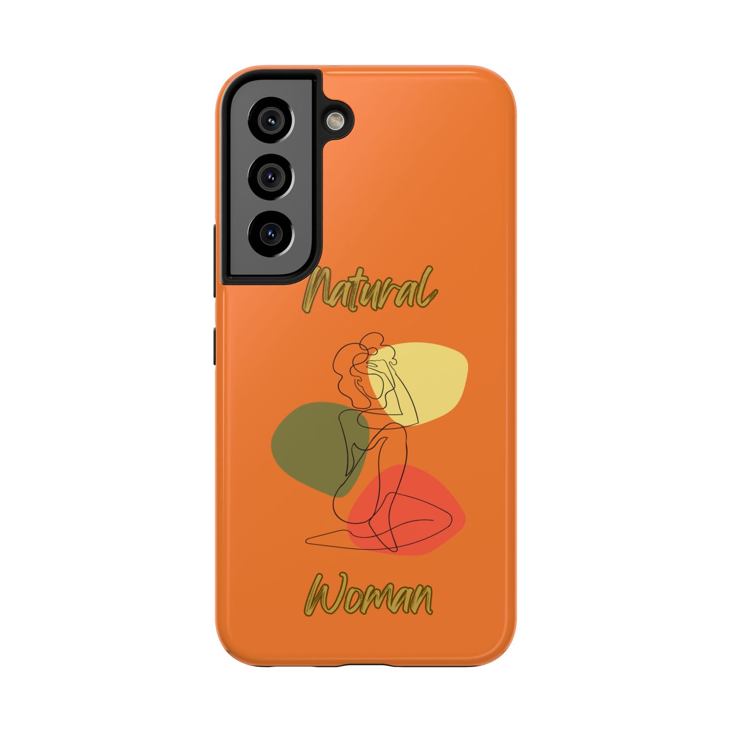 Natural Woman Colorful Pose (BL)Tough Phone Cases CRUSTA