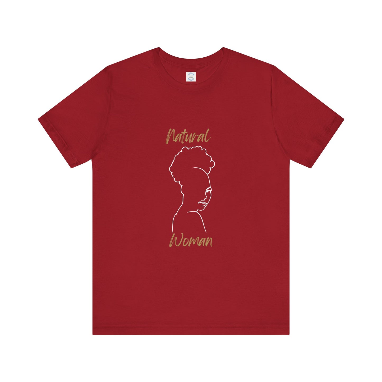 Natural Woman Twist Afro (WL) Short Sleeve T-Shirt