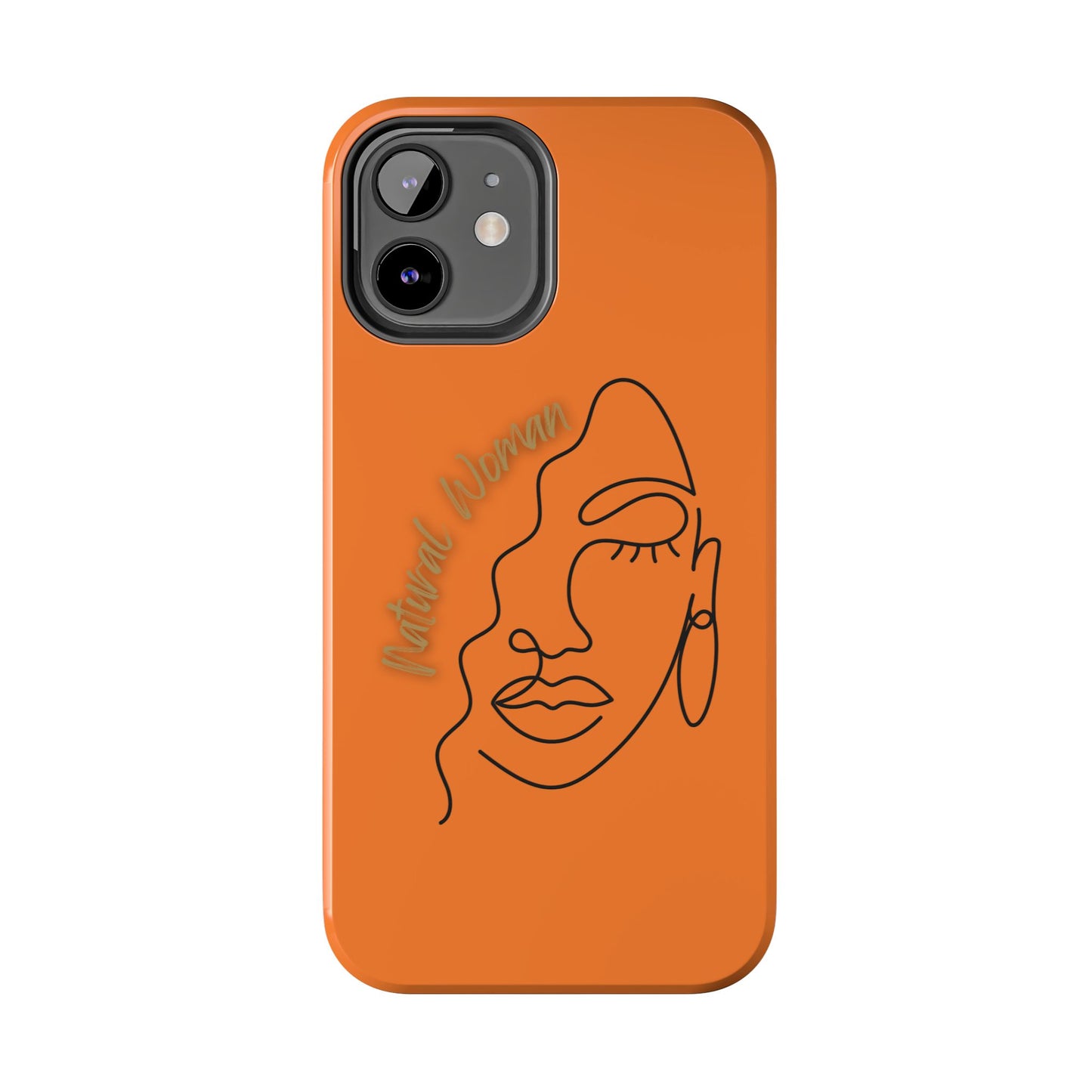 Natural Woman Half Face (BL)Tough Phone Case CRUSTA