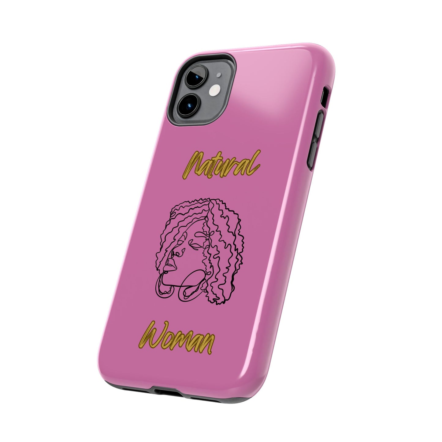 Natural Woman Naturally Me (BL)Tough Phone Cases LIGHT PINK