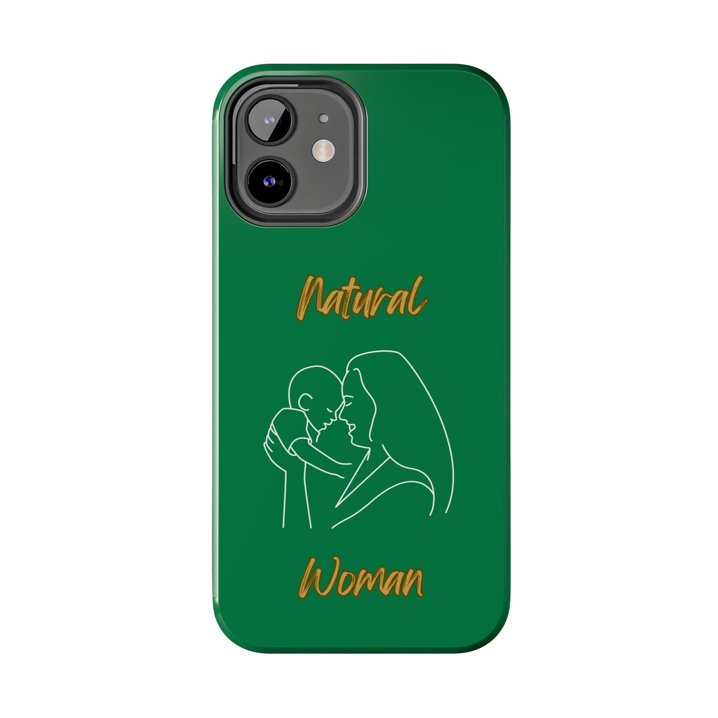 Natural Woman Joy (WL) Tough Phone Cases DARK GREEN