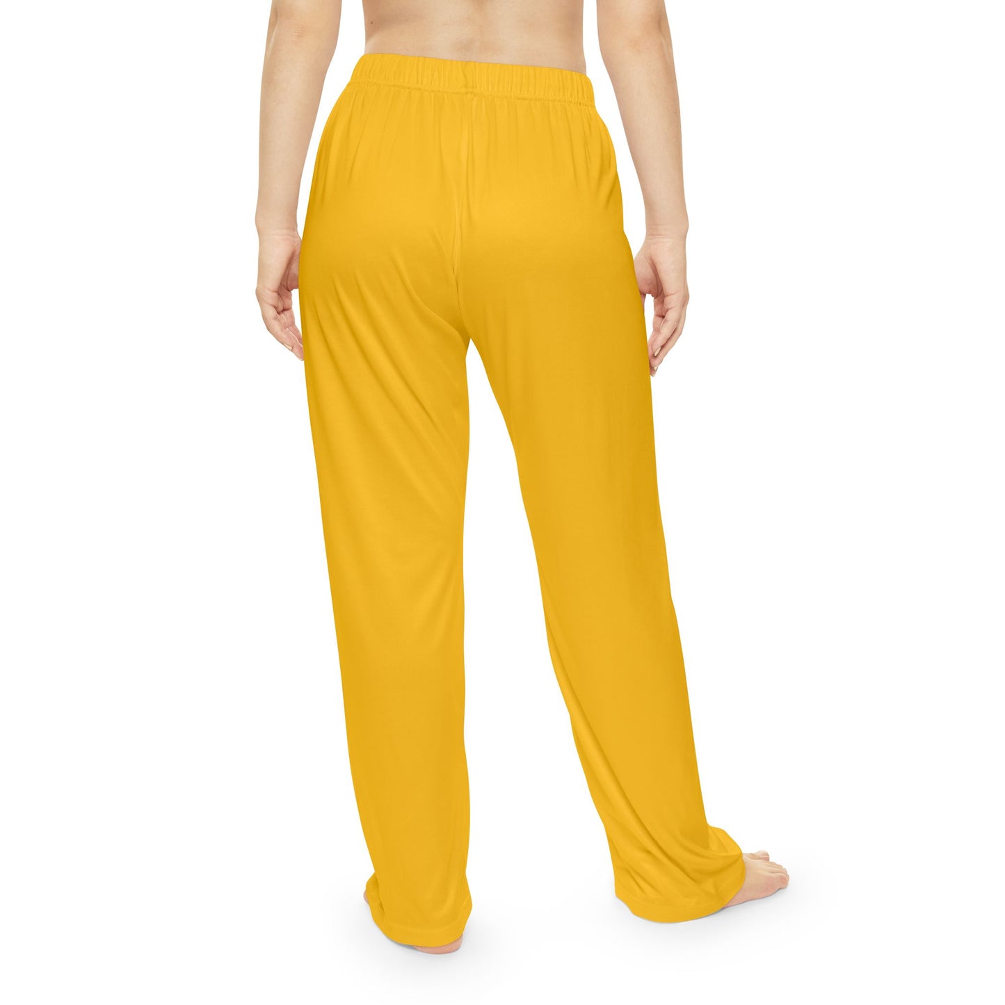 Natural Woman Puff (BL) Women's Pajama Pants YELLOW