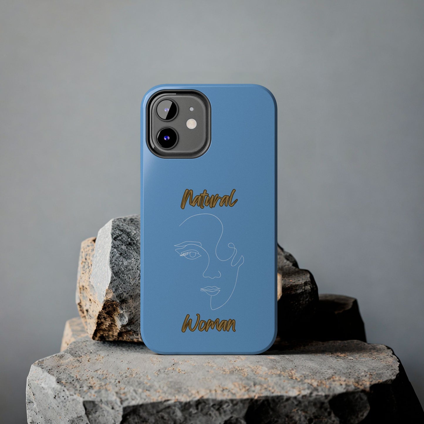 Natural Woman Looking (WL) Tough Phone Cases LIGHT BLUE