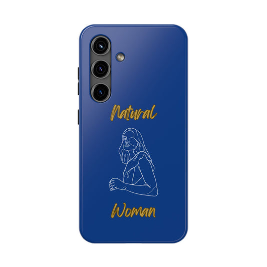 Natural Woman Care Free (WL)Tough Phone Cases DARK BLUE
