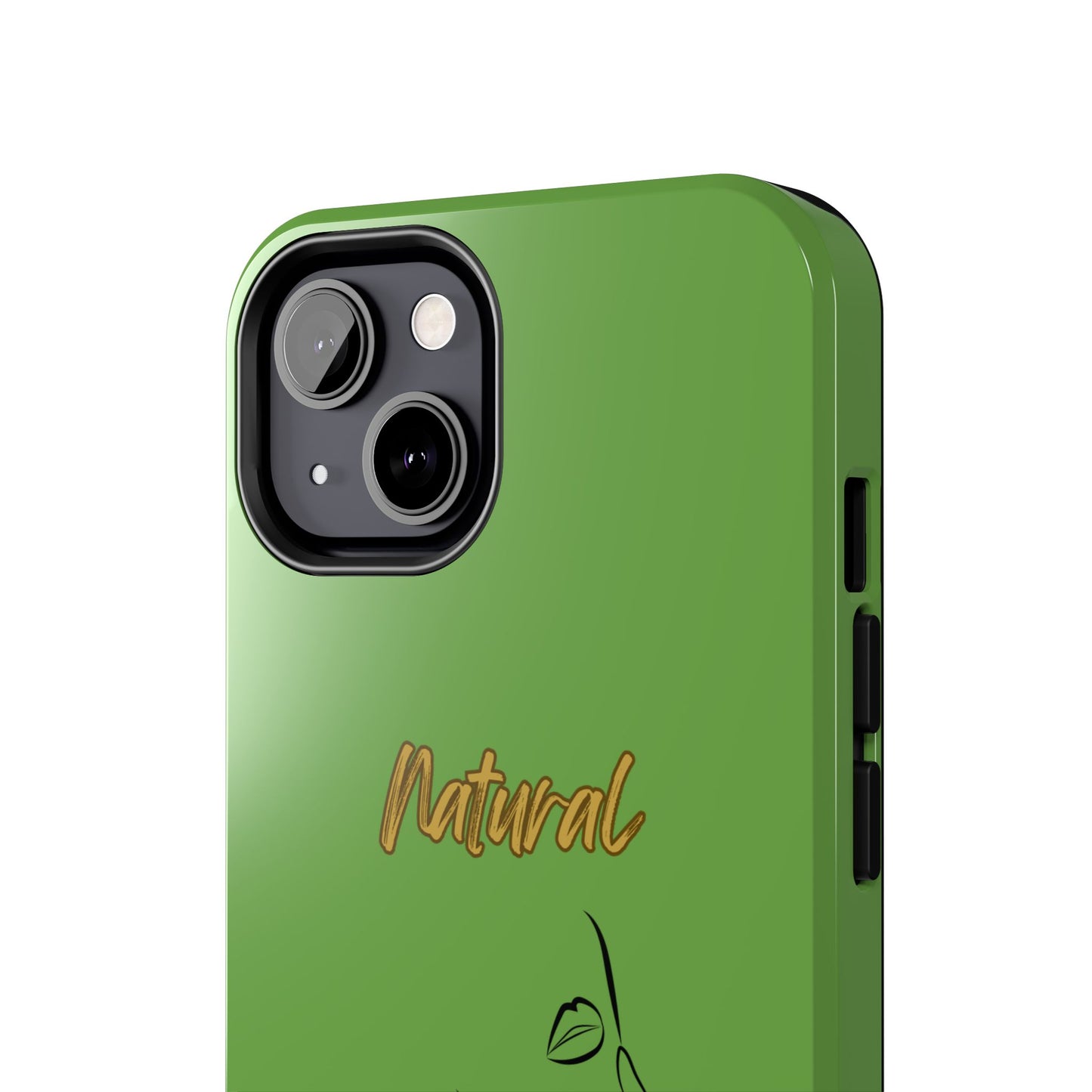 Natural Woman Chin Up (BL)Tough Phone Cases GREEN