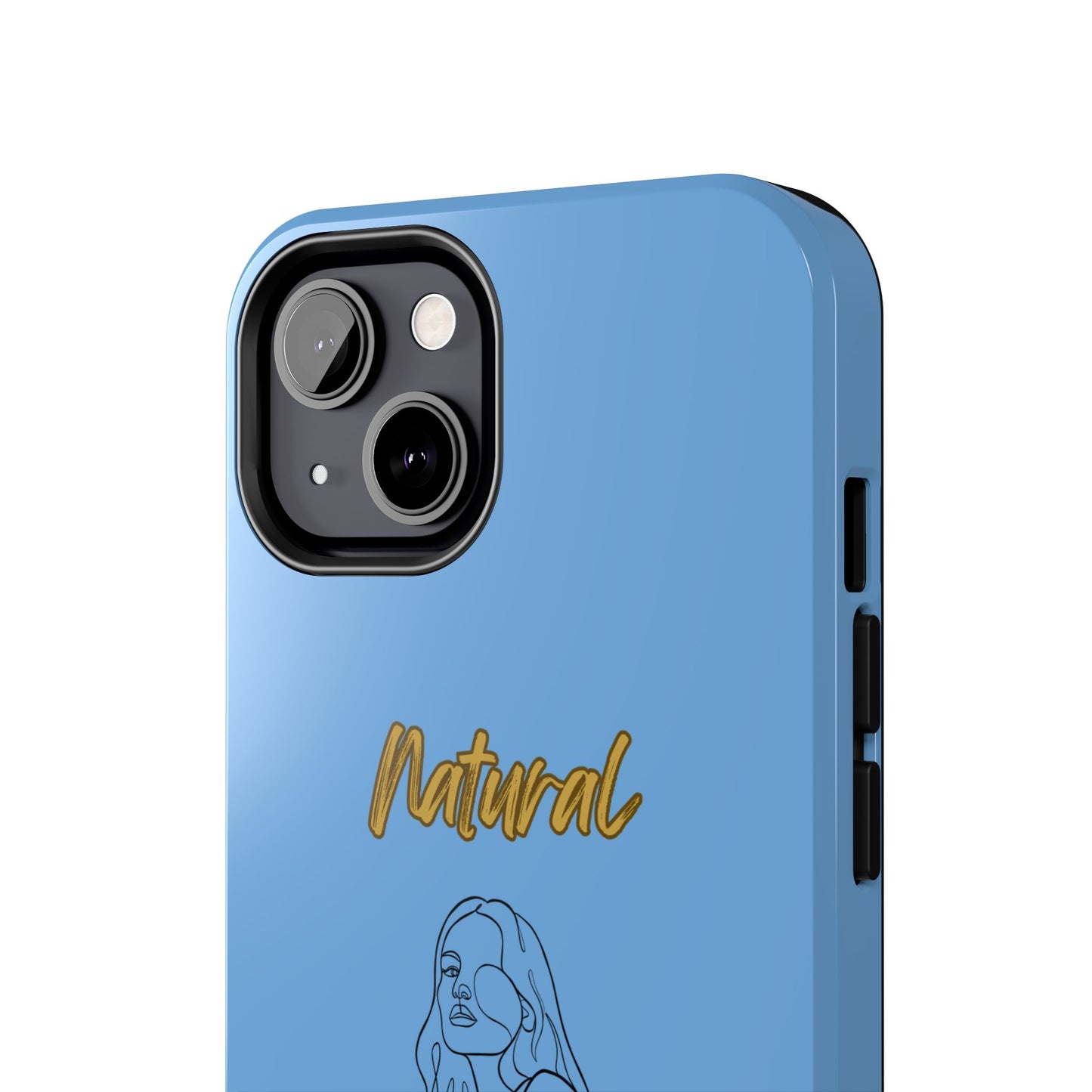 Natural Woman Care Free (BL)Tough Phone Cases LIGHT BLUE