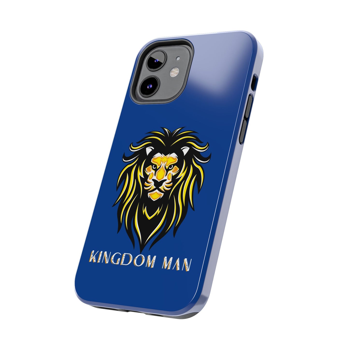 Kingdom Man (White-Gold Label) Tough Phone Case DARK BLUE