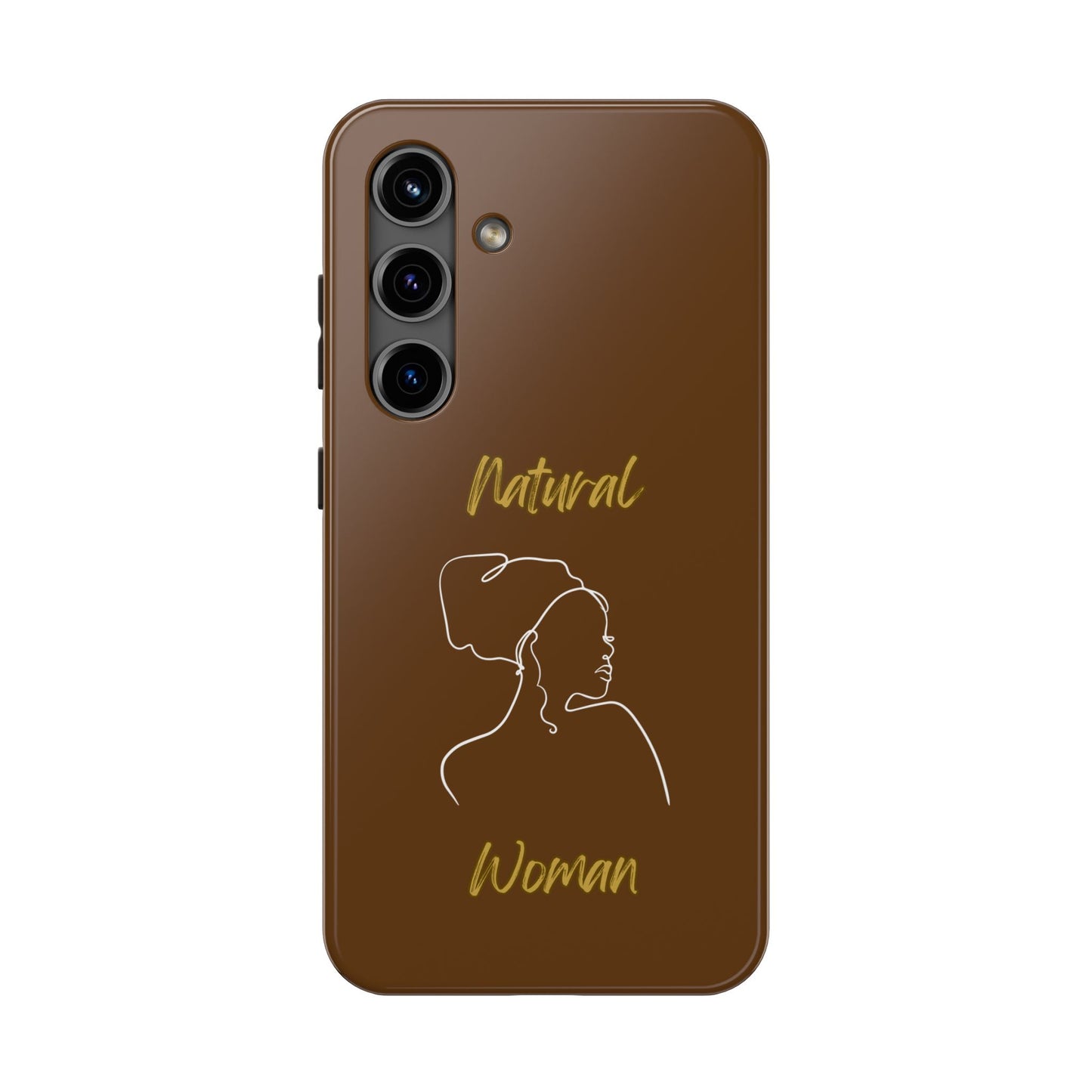 Natural Woman Refreshed (WL)Tough Phone Cases BROWN