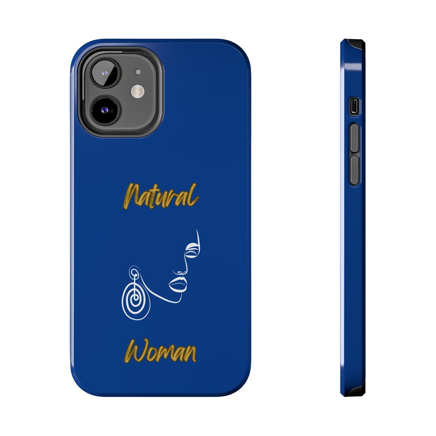 Natural Woman Music In My Soul (WL)Tough Phone Cases DARK BLUE