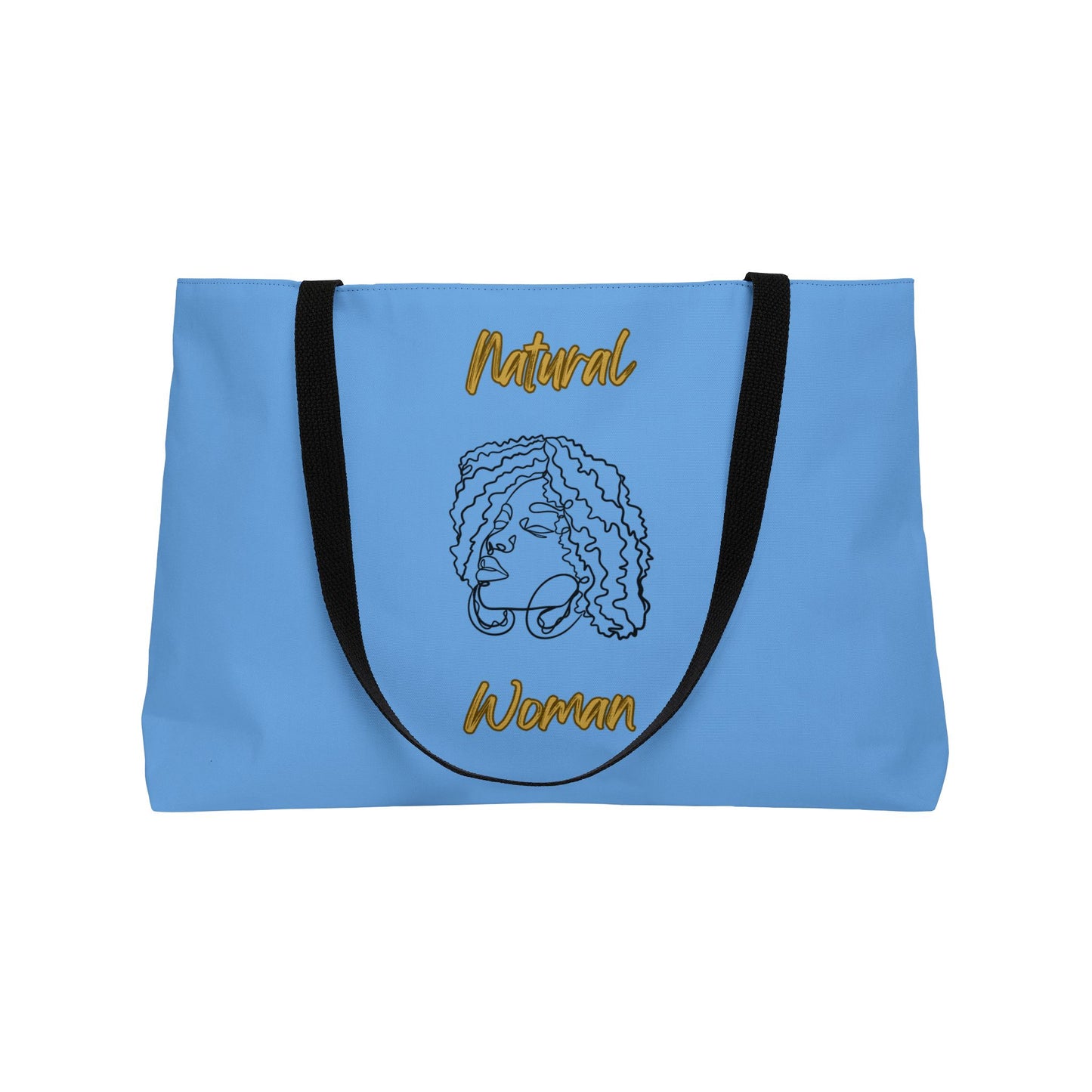 Natural Woman Naturally Me (BL) Weekender Tote Bag LIGHT BLUE