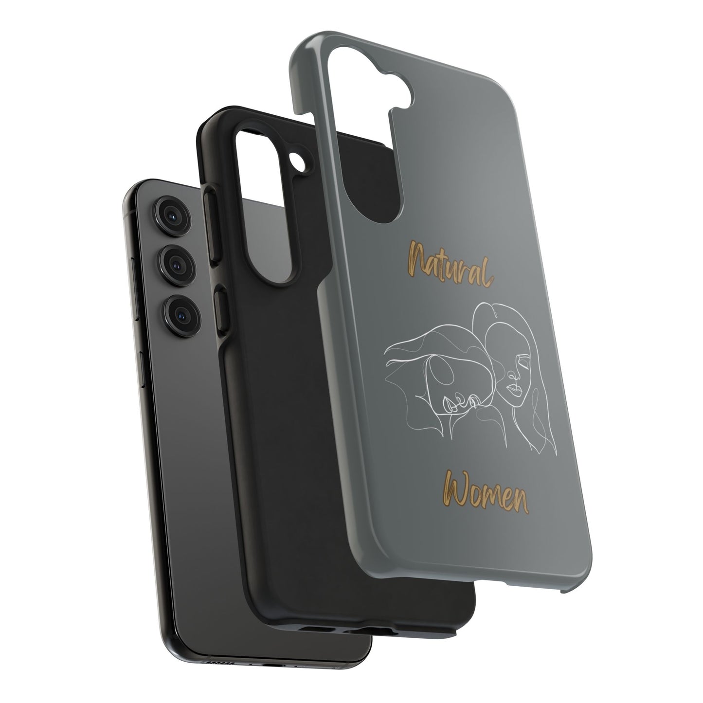 Natural Woman Sisters (WL)Tough Phone Cases DARK GREY