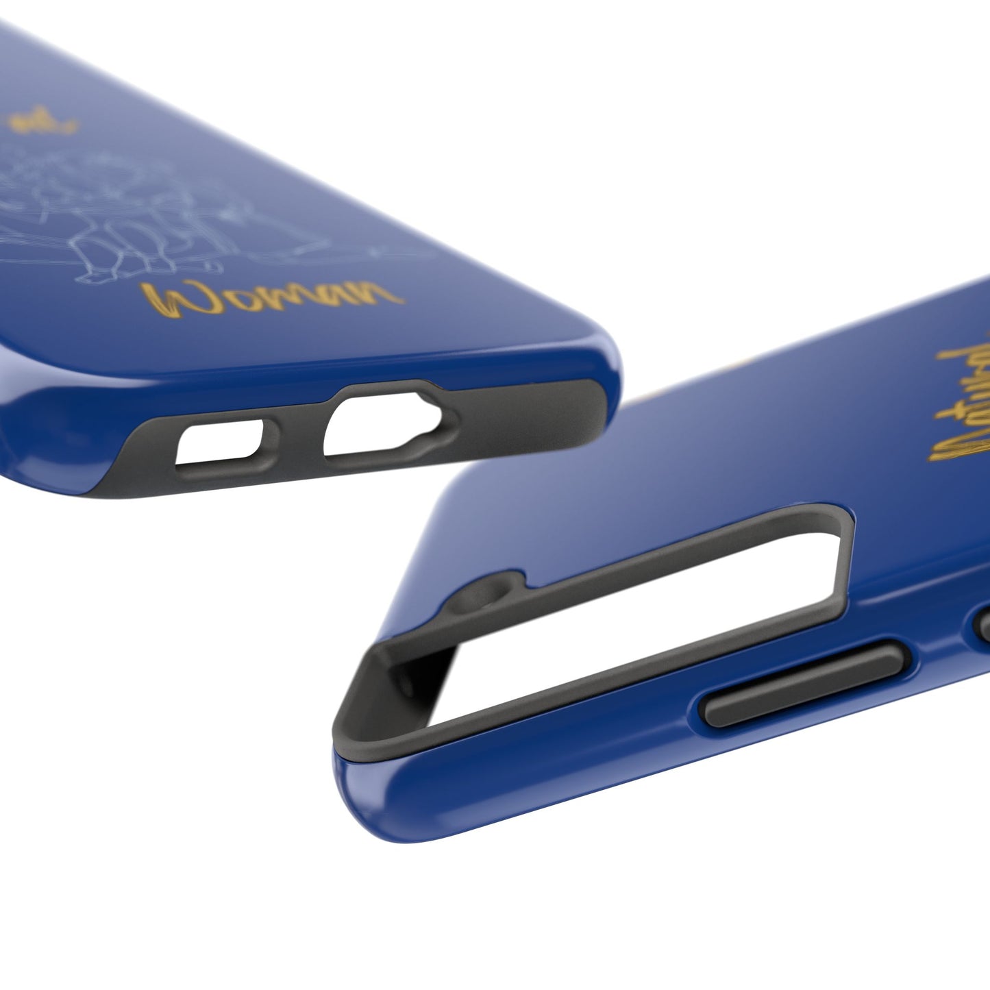 Natural Woman Bear Hugs (WL) Tough Phone Cases DARK BLUE