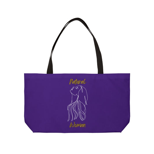 Natural Woman Appreciation (WL) WeekenderTote Bag PURPLE