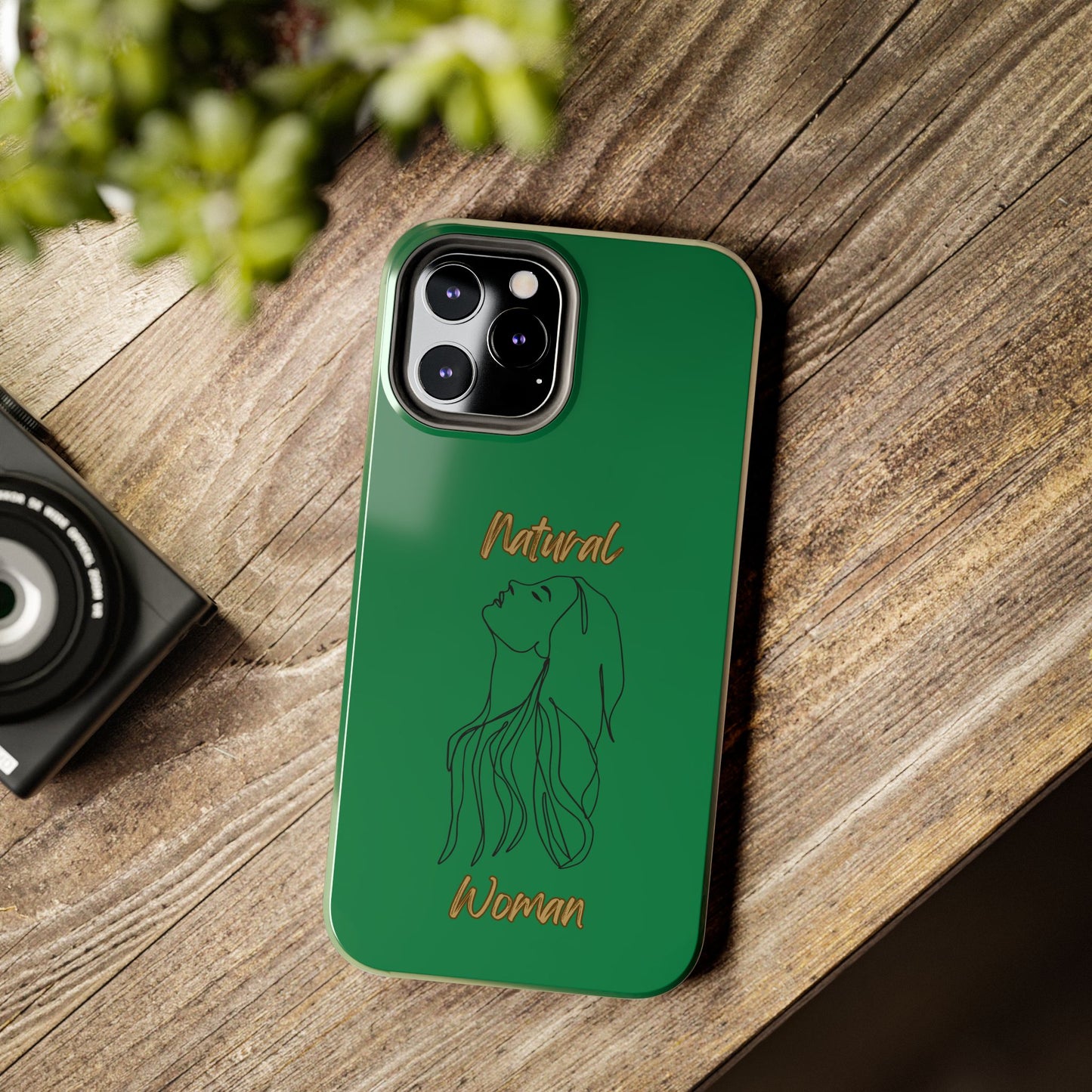 Natural Woman Appreciation (BL) Tough Phone Cases DARK GREEN