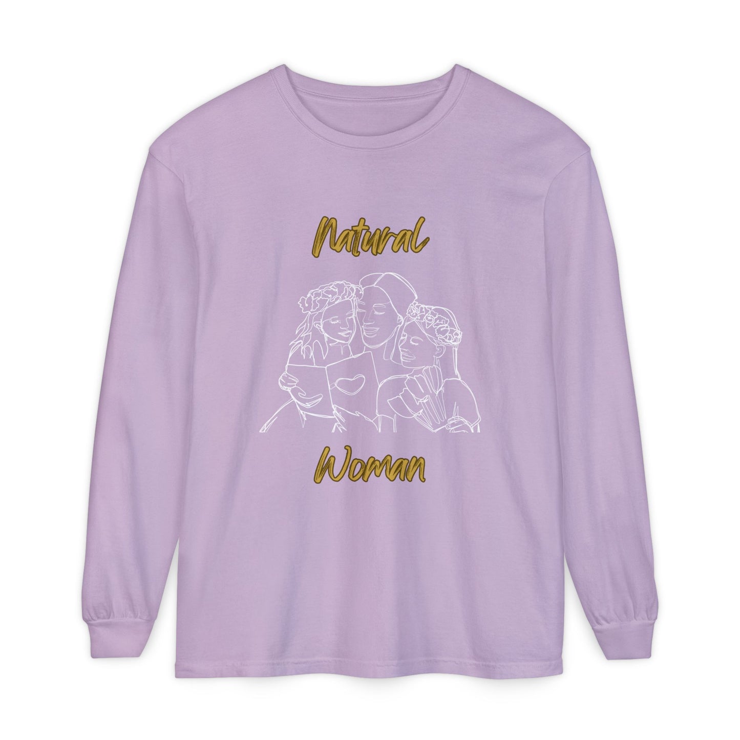 Natural Woman Me & My Girls (WL) Long Sleeve T-Shirt