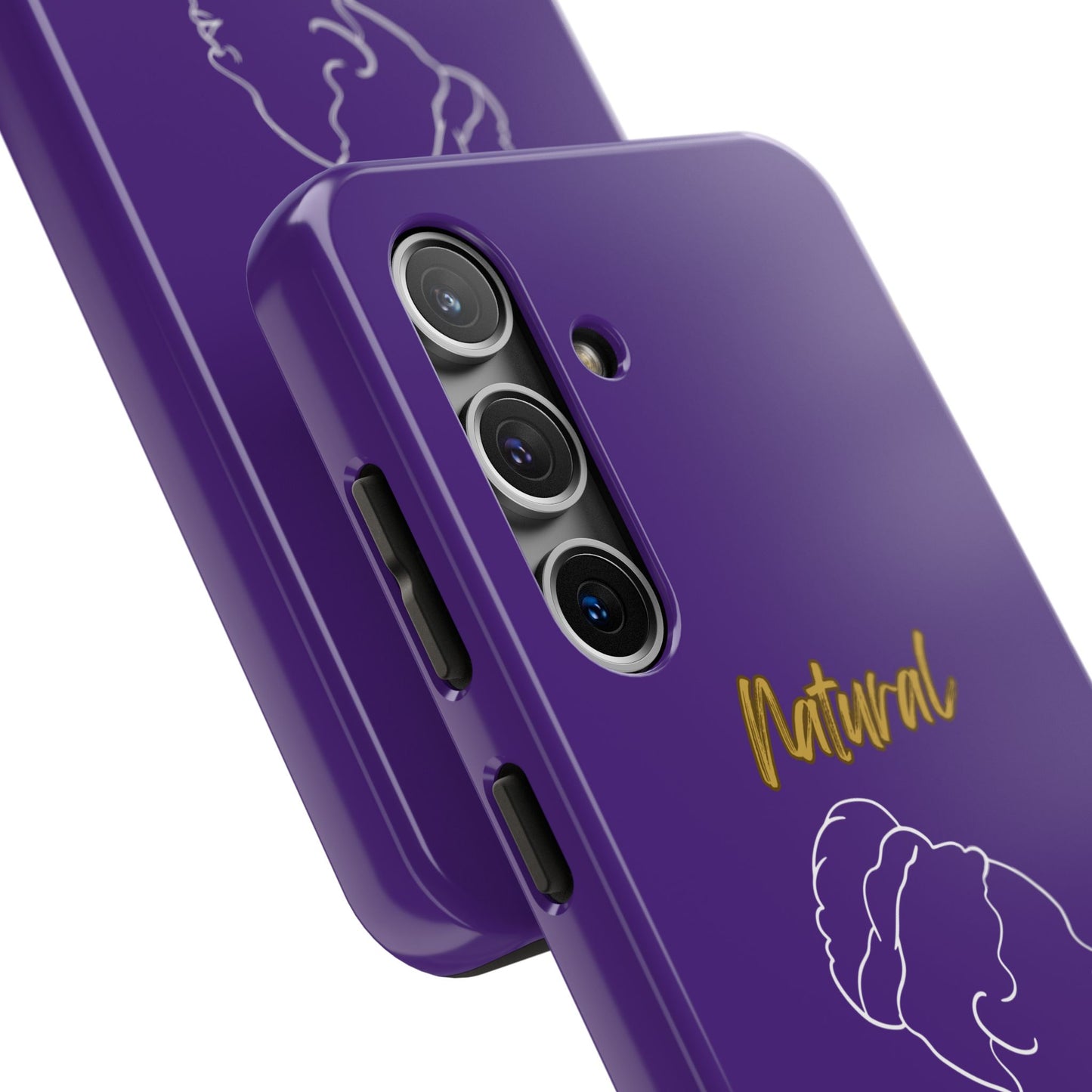 Natural Woman Mixed (WL)Tough Phone Cases PURPLE
