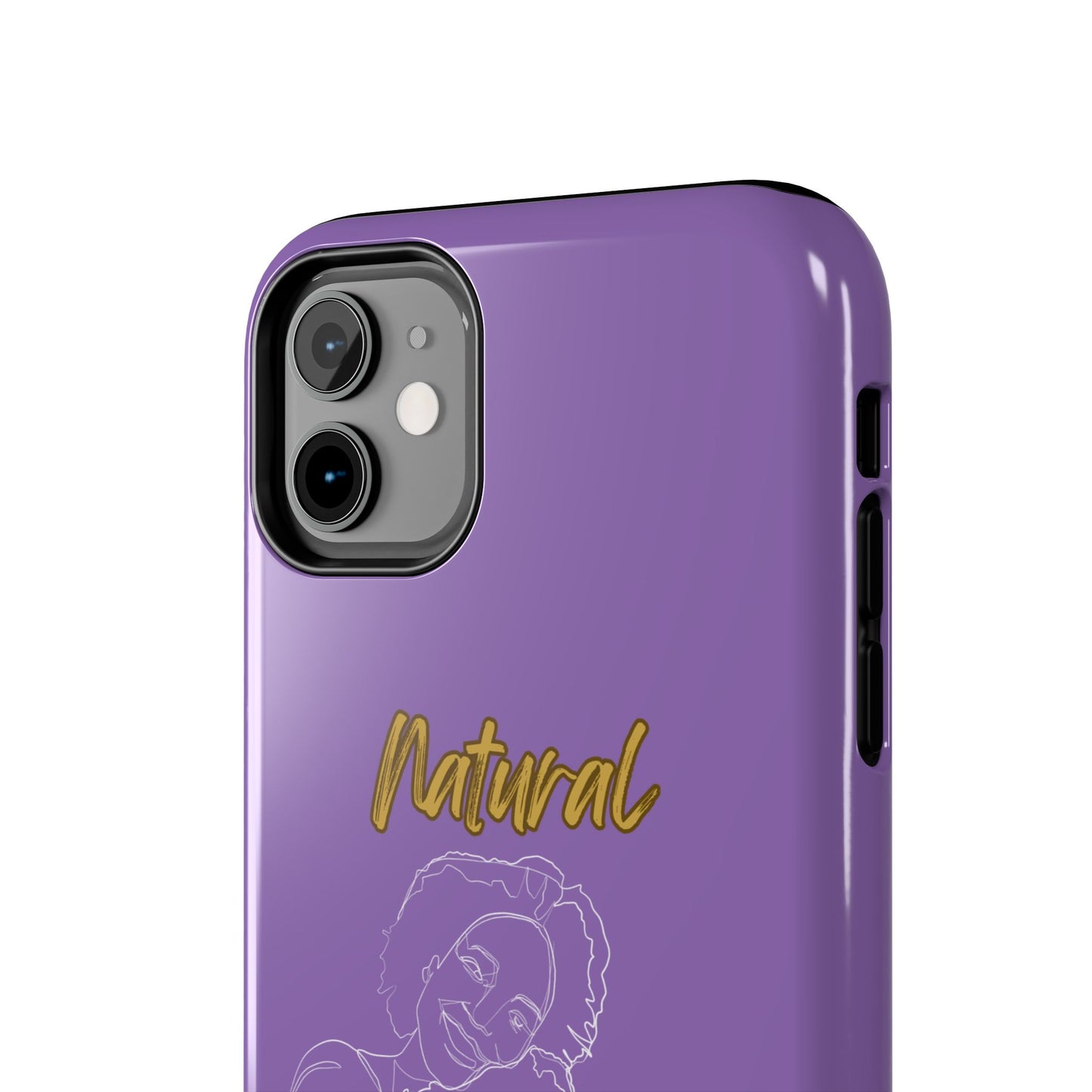 Natural Woman Loving Embrace (WL)Tough Phone Cases LIGHT PURPLE