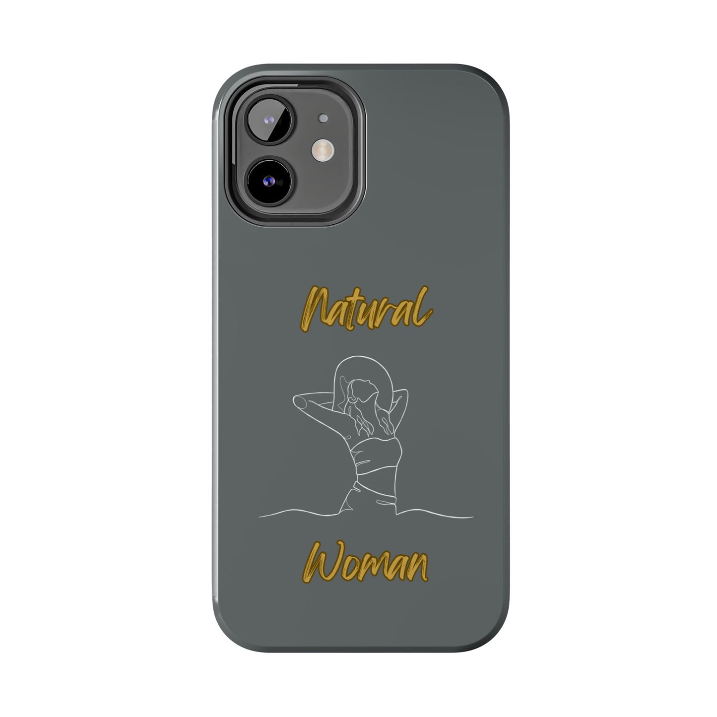 Natural Woman Sun Fun (WL)Tough Phone Cases DARK GREY