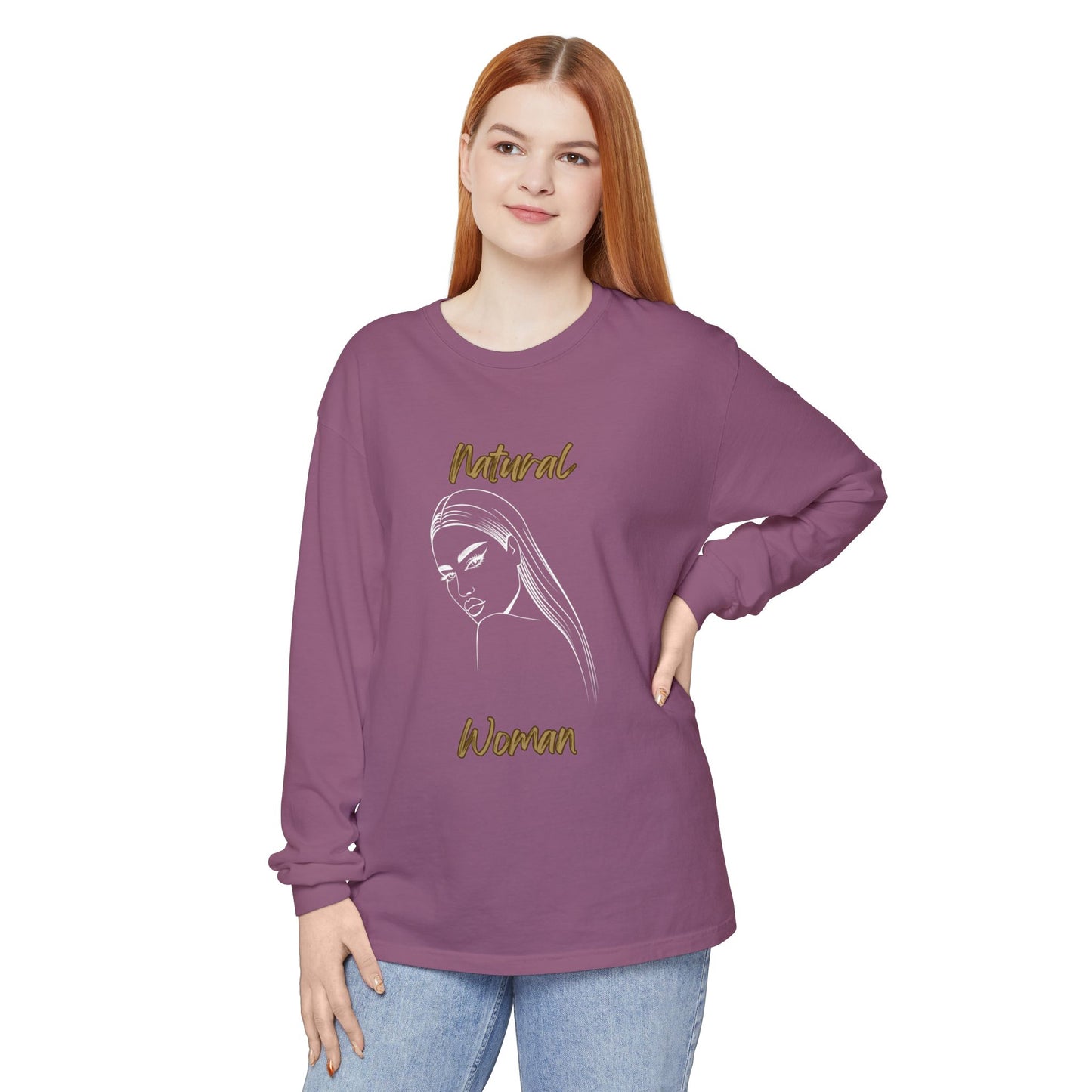 Natural Woman The Stare (WL) Long Sleeve T-Shirt