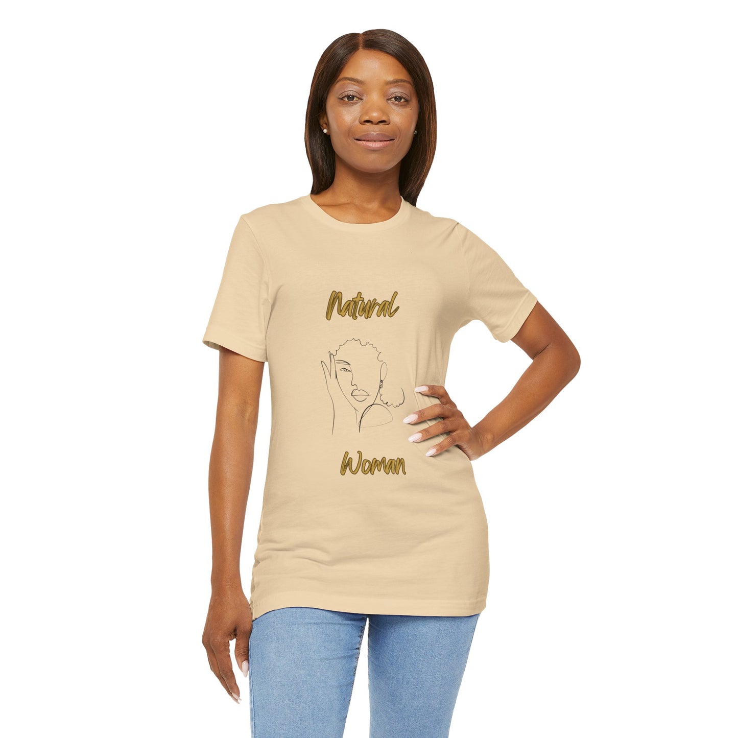 Natural Woman Let's Be Friends (BL) Short Sleeve T-Shirt