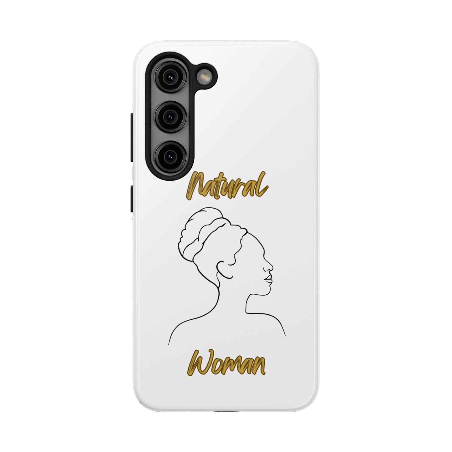Natural Woman Mixed (BL)Tough Phone Cases WHITE