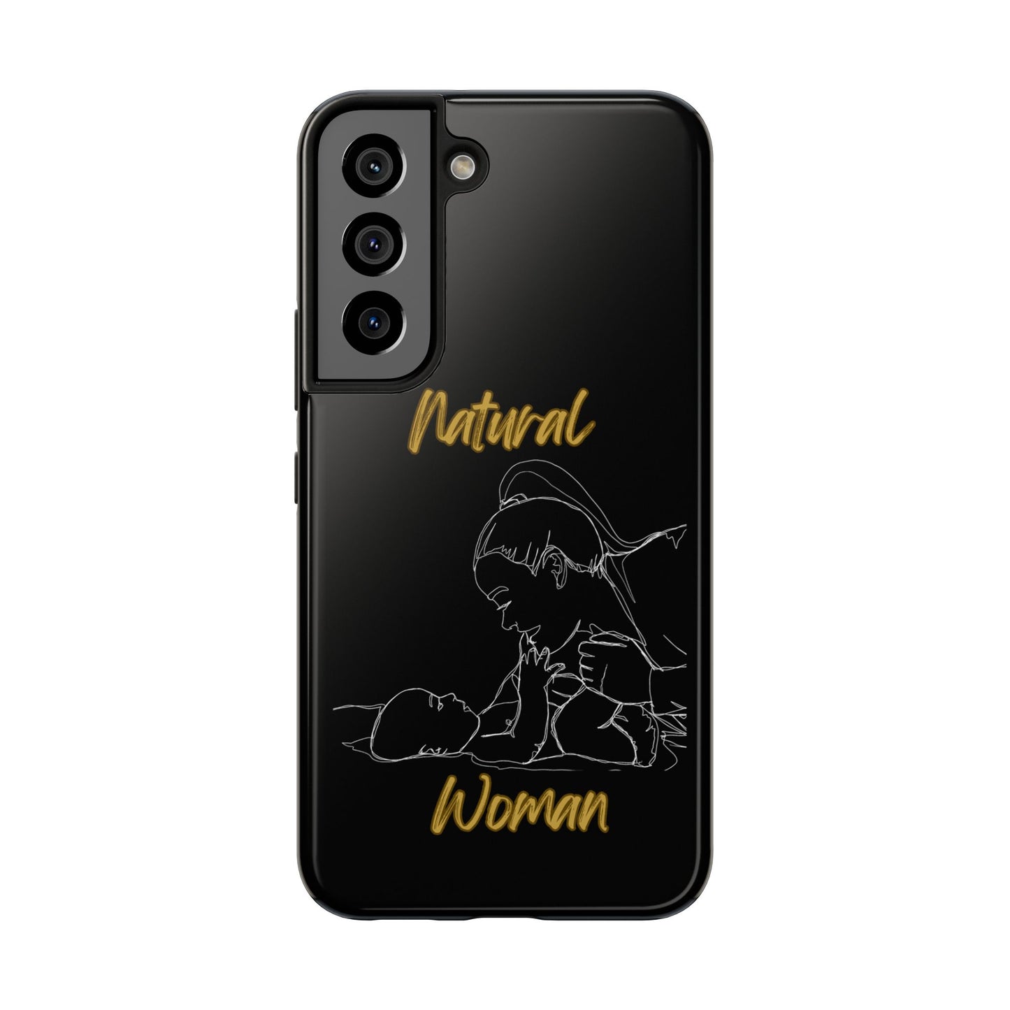 Natural Woman New Life (WL)Tough Phone Cases BLACK