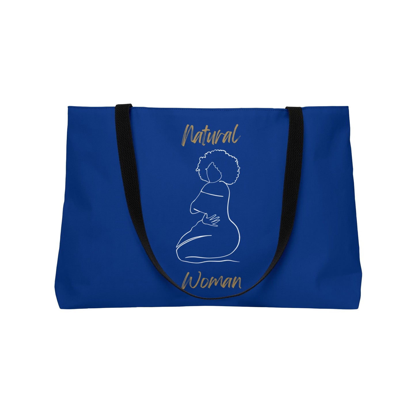 Natural Woman Hug (WL) Weekender Tote Bag DARK BLUE